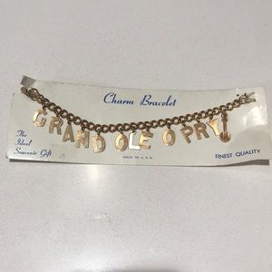 Grand Ole Opry Vintage Charm Bracelet